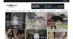 Desktop Screenshot of horsejunkiesunited.com